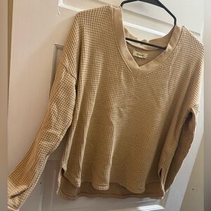 Madewell waffle shirt size XS